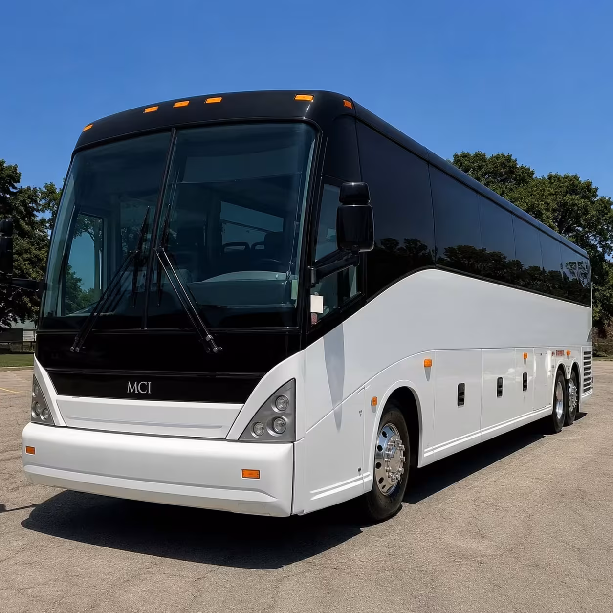 56 passenger charter bus