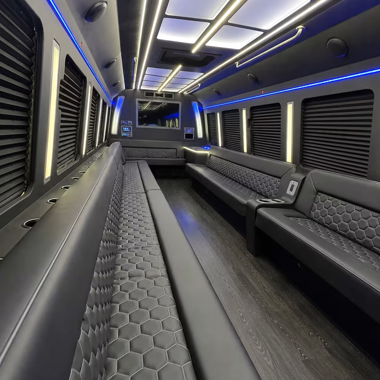 party bus interior