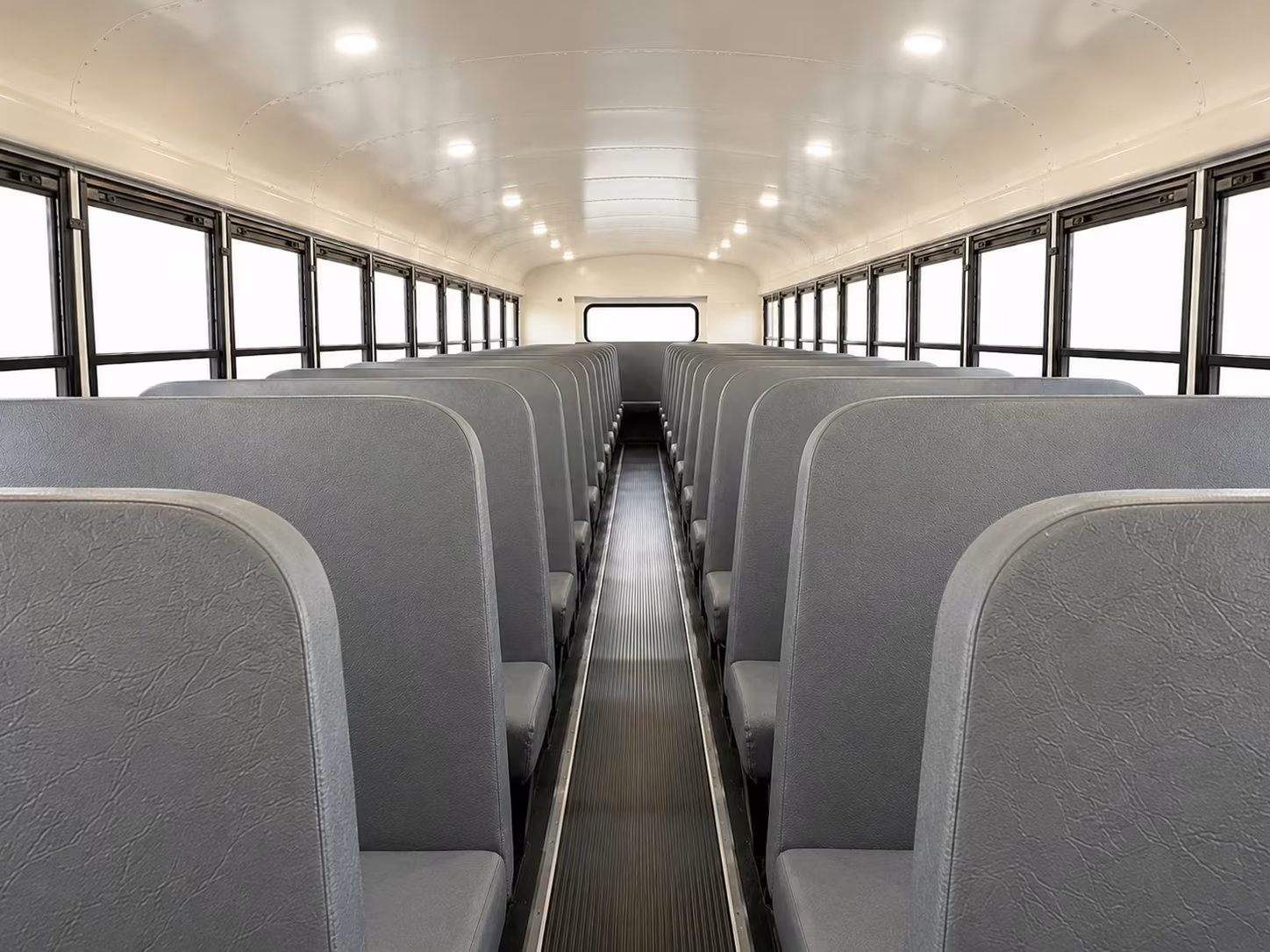 school bus interior