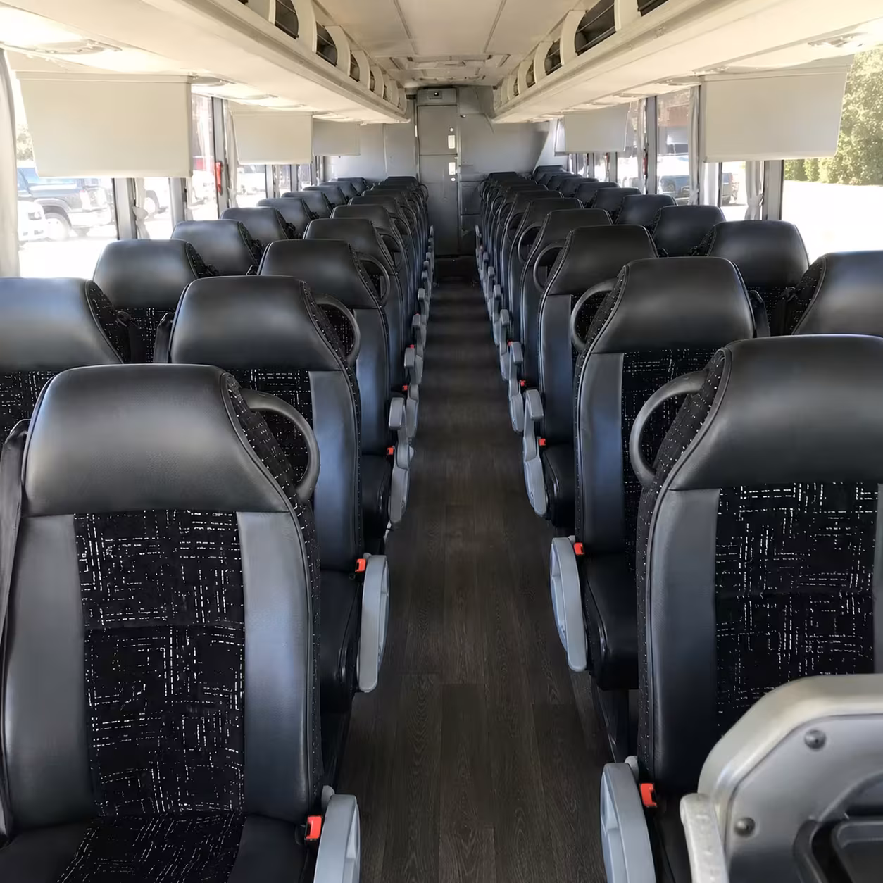 victorville charter bus interior