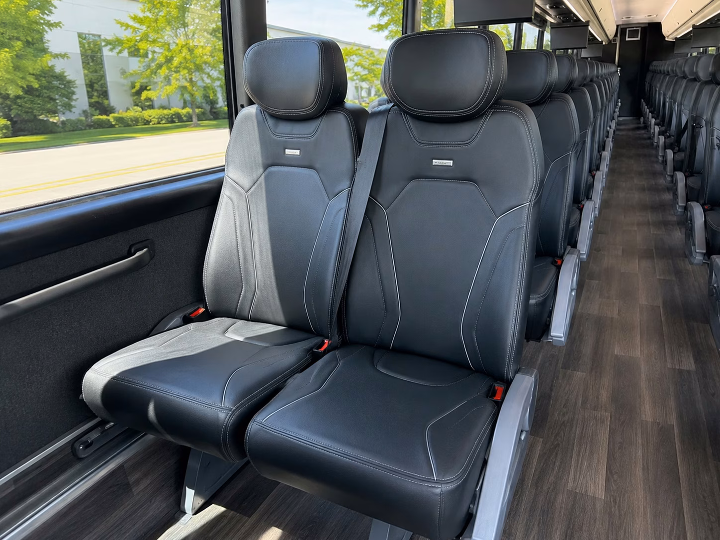 victorville wedding shuttle buses between hotels and venues