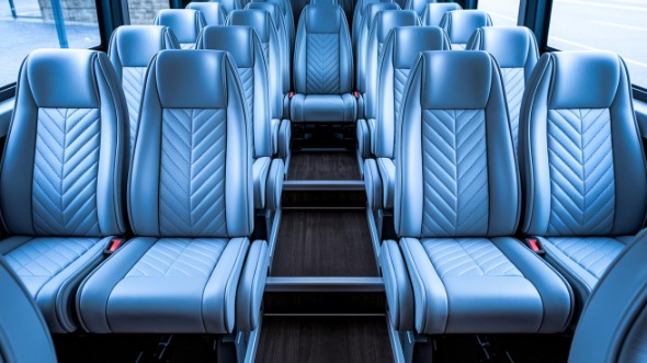 20 passenger minibus interior