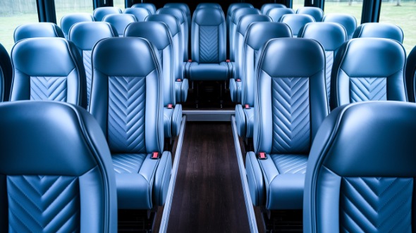 35 passenger minibus interior