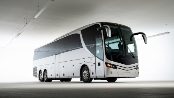 56 passenger charter bus