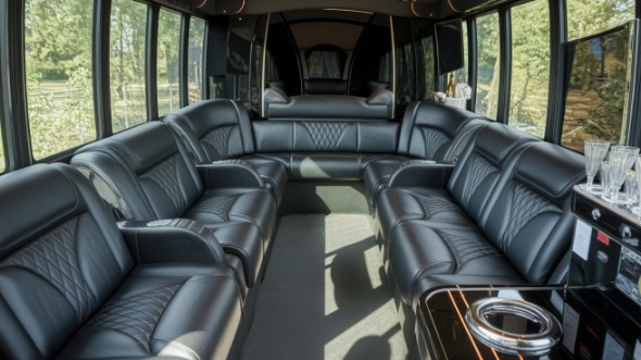 sprinter limo rental interior