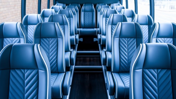 victorville 30 passenger minibus inside