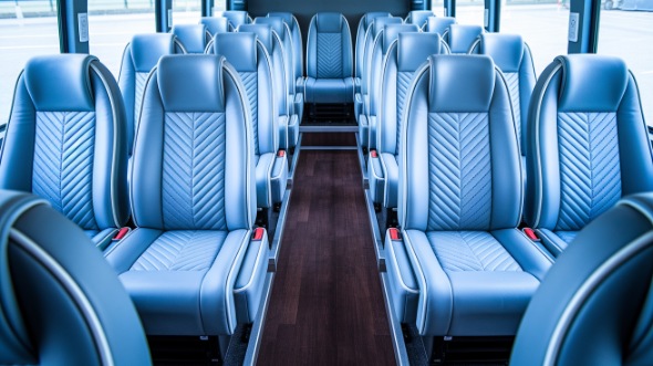 victorville 35 passenger minibus inside